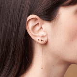 Orecchino FLOOX HEART - Gold - MOOPSFLOOX - HG