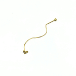 Orecchino FLOOX HEART - Gold - MOOPSFLOOX - HG