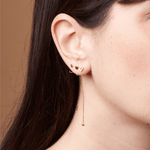 Orecchino FLOOX HEART - Gold - MOOPSFLOOX - HG