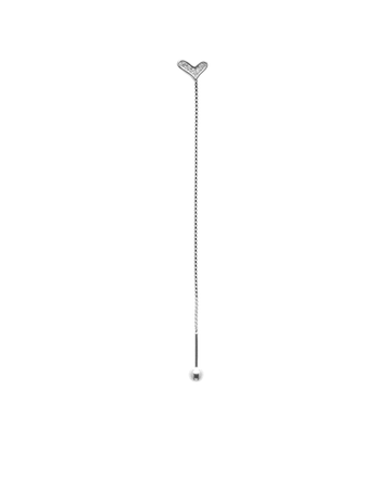 Orecchino FLOOX HEART - Silver