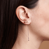 Orecchino FLOOX HEART - Silver - MOOPSFLOOX - HS