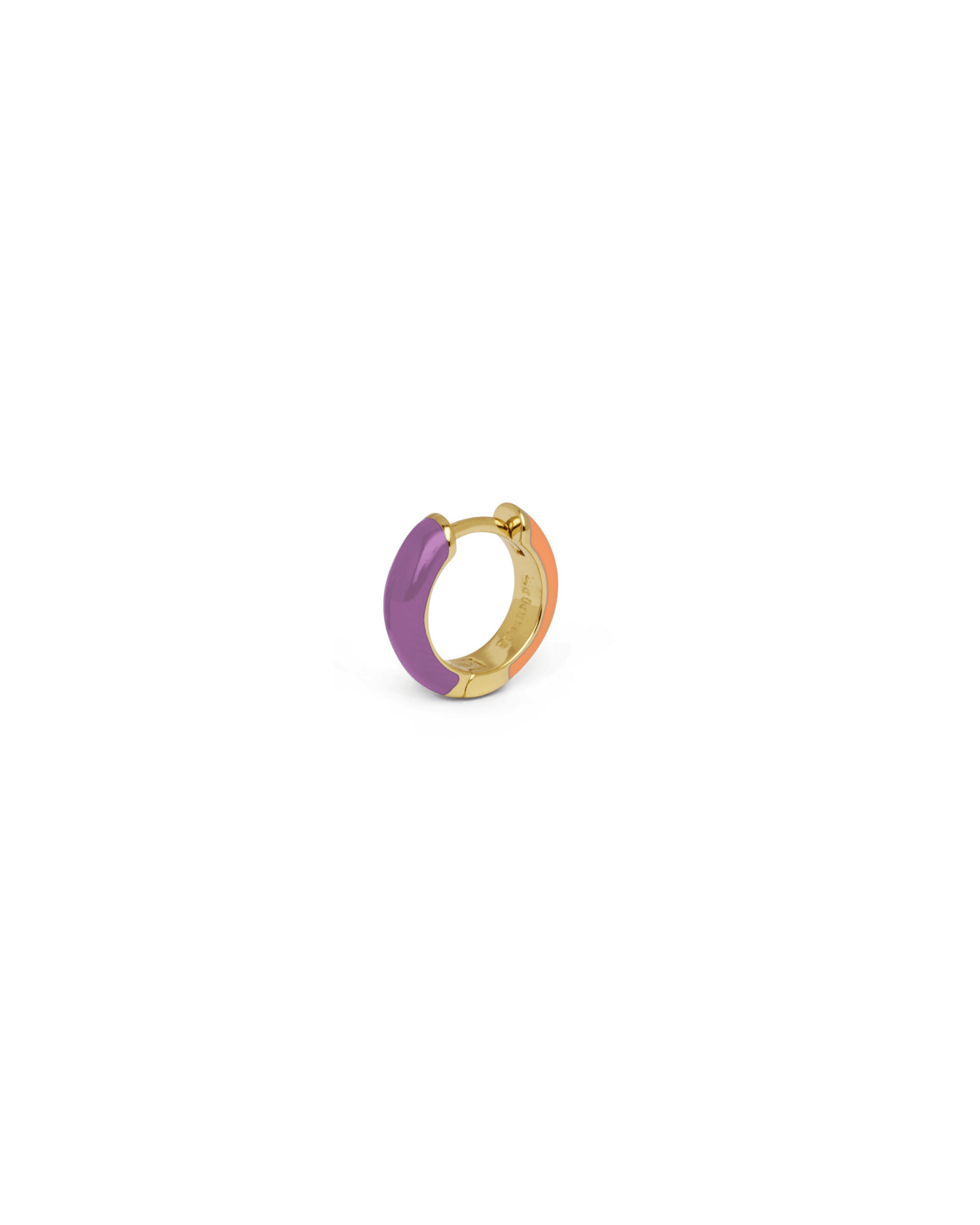 Orecchino HOOP COLOR - Apricot - MOOPSHO-CO-010-S