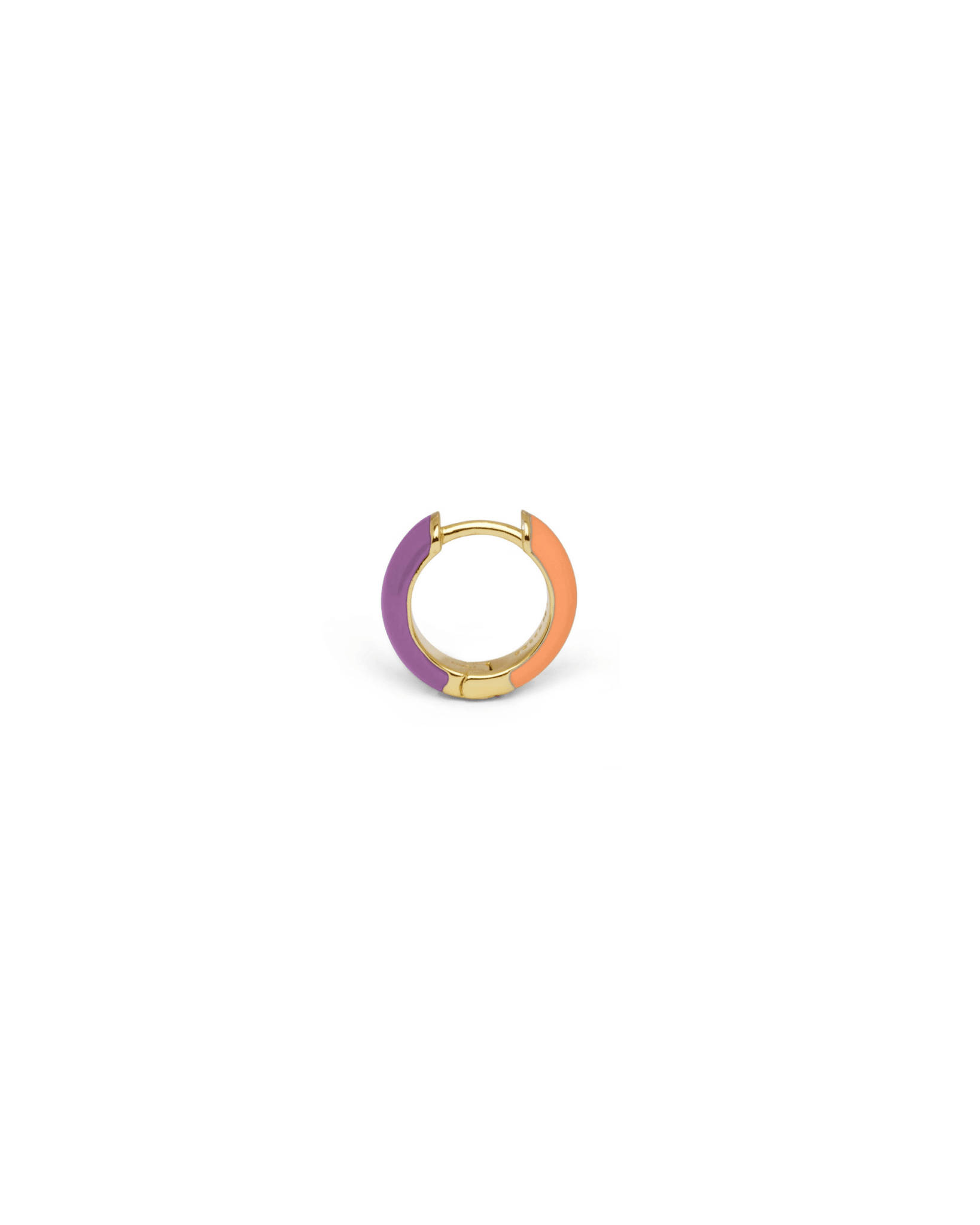 Orecchino HOOP COLOR - Apricot - MOOPSHO-CO-010-S