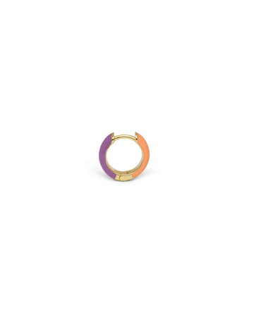 Orecchino HOOP COLOR - Apricot