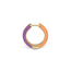 Orecchino HOOP COLOR - Apricot - MOOPSHO-CO-010-M