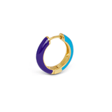 Orecchino HOOP COLOR - Aqua