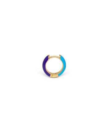 Orecchino HOOP COLOR - Aqua