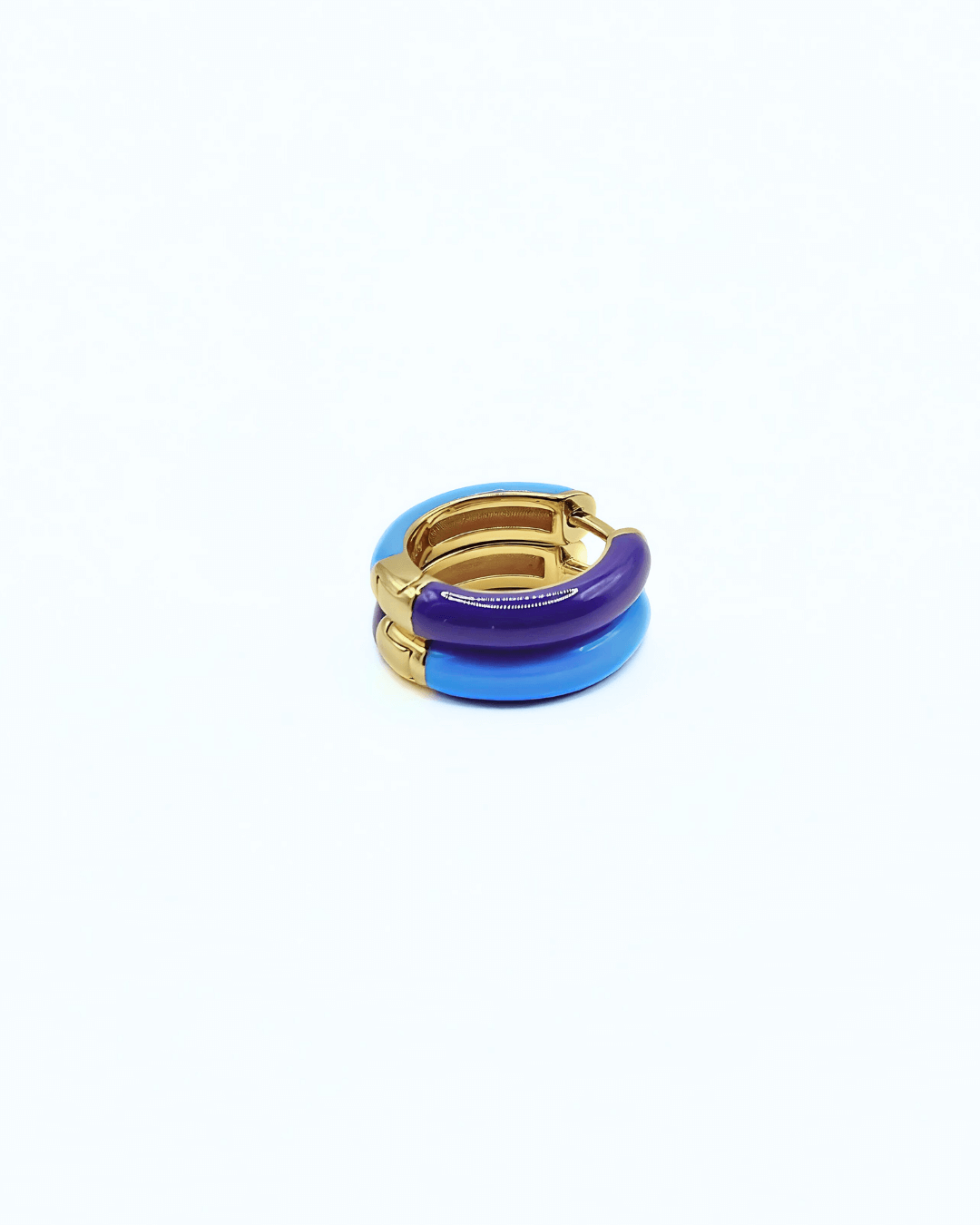 Orecchino HOOP COLOR - Aqua - MOOPSCL - AQUAmed