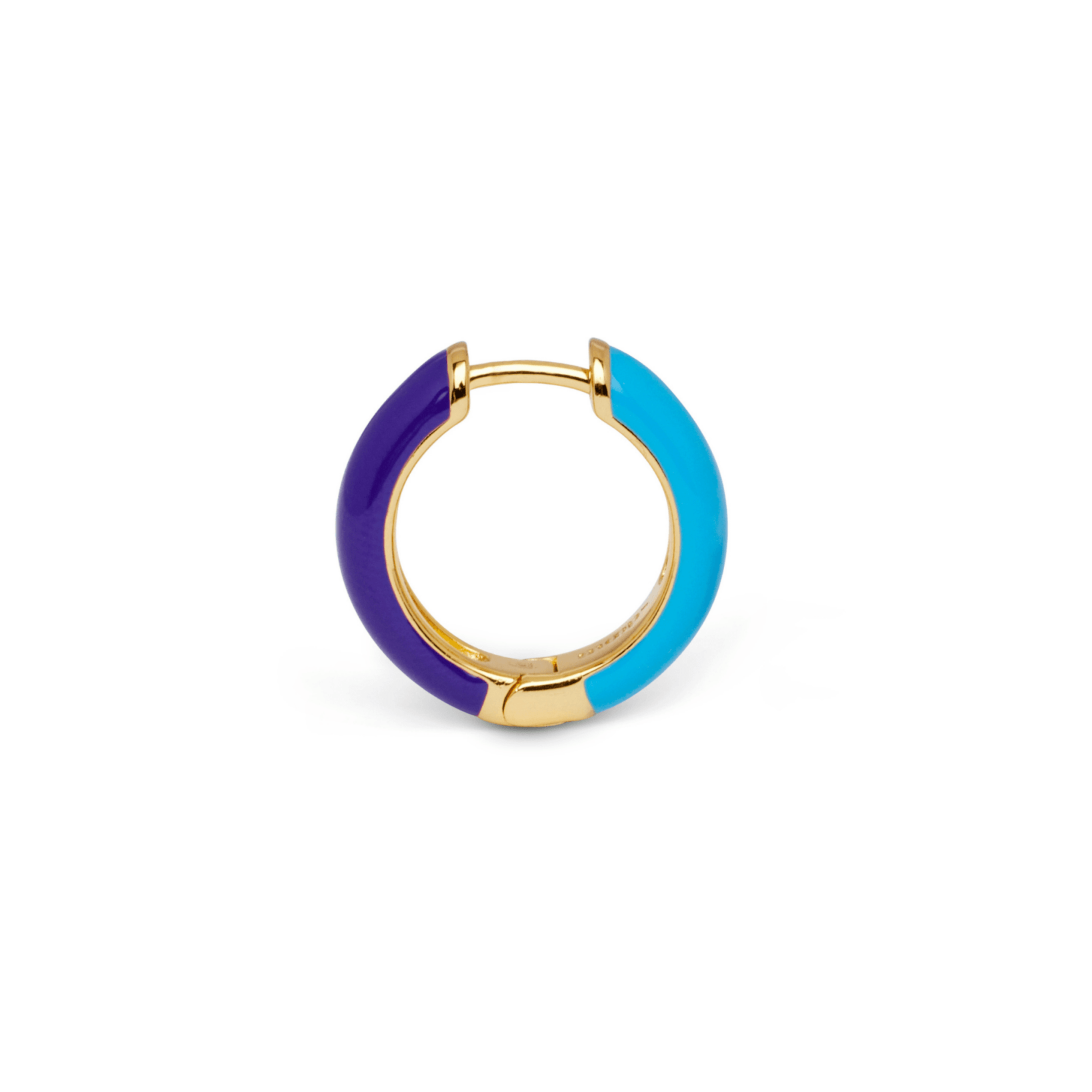 Orecchino HOOP COLOR - Aqua - MOOPSHO-CO-001-M