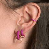 Orecchino HOOP COLOR - Berry - MOOPSCL - BERRYmini