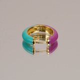 Orecchino HOOP COLOR - Berry - MOOPSCL-BERRYmini