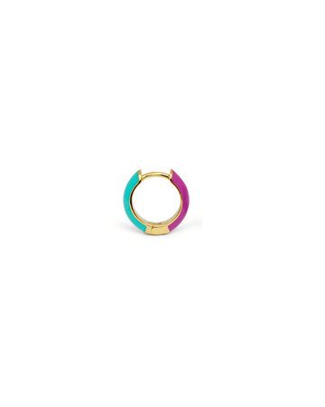 Orecchino HOOP COLOR - Berry