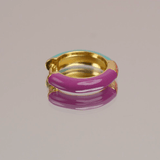 Orecchino HOOP COLOR - Berry - MOOPSCL-BERRYmini