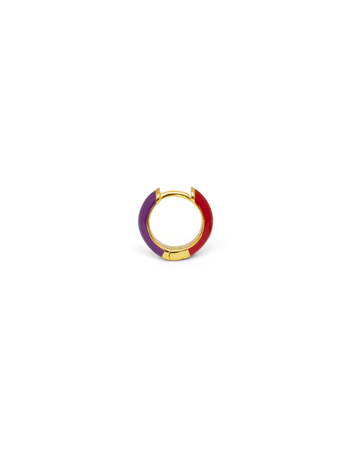 Orecchino HOOP COLOR - Cherry