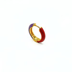 Orecchino HOOP COLOR - Cherry - MOOPSCL-CHERRYmini