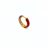 Orecchino HOOP COLOR - Cherry - MOOPSCL-CHERRYmini