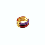 Orecchino HOOP COLOR - Cherry - MOOPSCL-CHERRYmini