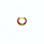 Orecchino HOOP COLOR - Cherry - MOOPSCL-CHERRYmini