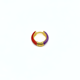 Orecchino HOOP COLOR - Cherry - MOOPSCL-CHERRYmini