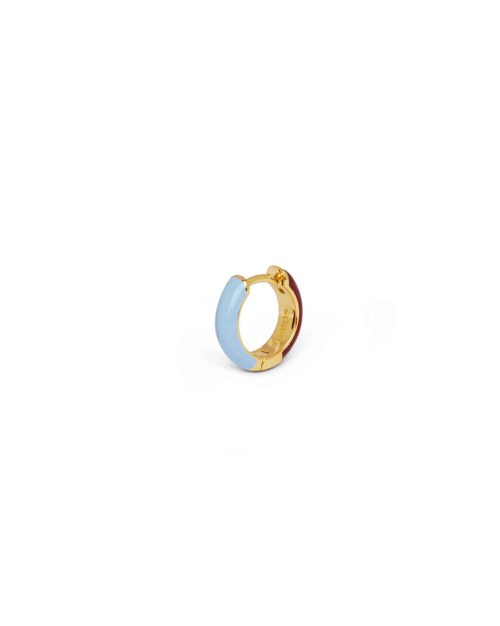 Orecchino HOOP COLOR - Cloud - MOOPSHO-CO-006-S
