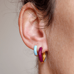 Orecchino HOOP COLOR - Cloud - MOOPSCL-CLOUDmini