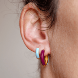 Orecchino HOOP COLOR - Cloud - MOOPSCL-CLOUDmini