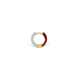 Orecchino HOOP COLOR - Cloud - MOOPSHO-CO-006-S