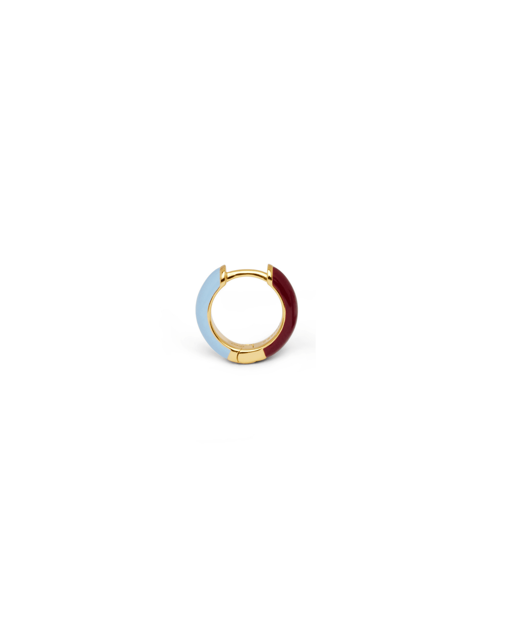 Orecchino HOOP COLOR - Cloud - MOOPSHO-CO-006-S