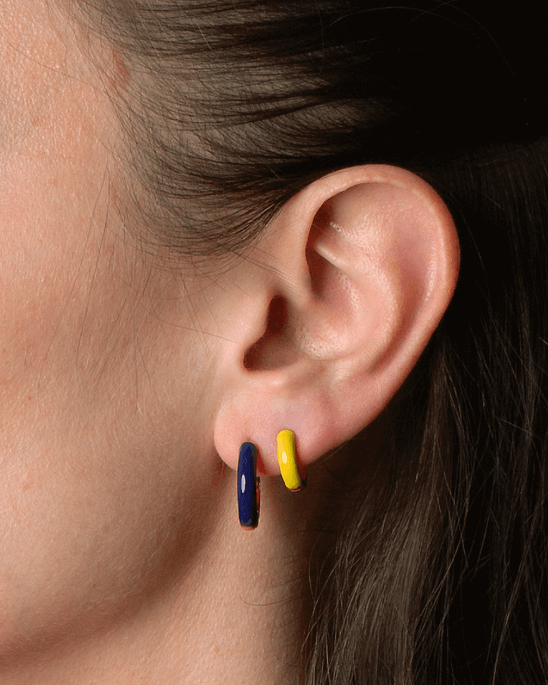 Orecchino HOOP COLOR - Lemon - MOOPSCL - LEMmini