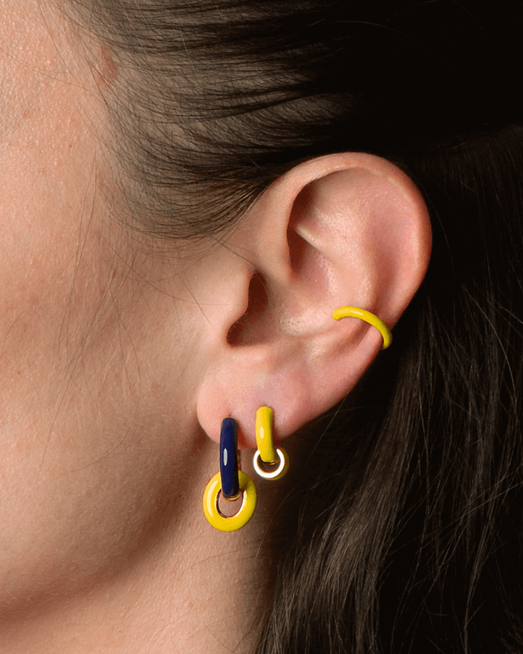 Orecchino HOOP COLOR - Lemon - MOOPSCL - LEMmini