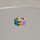 Orecchino HOOP COLOR - Lilac - MOOPSCL-LILACmini