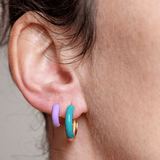 Orecchino HOOP COLOR - Lilac - MOOPSCL-LILACmini