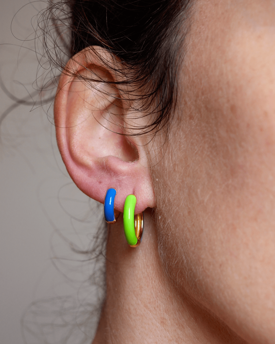 Orecchino HOOP COLOR - Lime - MOOPSCL-LIMEmini