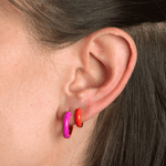 Orecchino HOOP COLOR - Tangerine - MOOPSCL - TANGmini