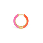 Orecchino HOOP COLOR - Tangerine - MOOPSHO-CO-004-M