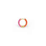 Orecchino HOOP COLOR - Tangerine - MOOPSHO-CO-004-S