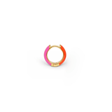 Orecchino HOOP COLOR - Tangerine - MOOPSHO-CO-004-S