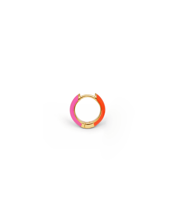 Orecchino HOOP COLOR - Tangerine