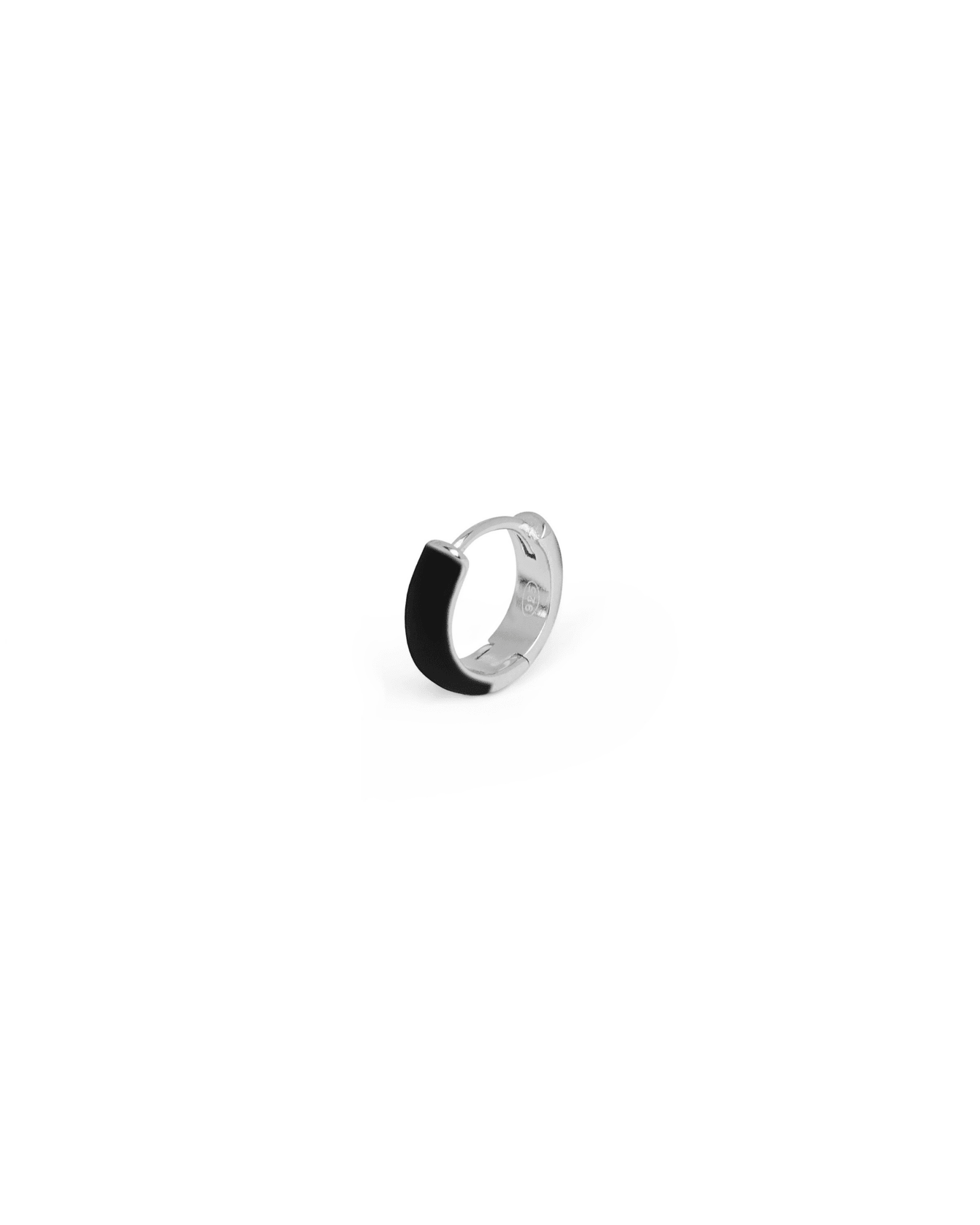 Orecchino HOOP DUAL - Black - MOOPSHO-DL-001-S