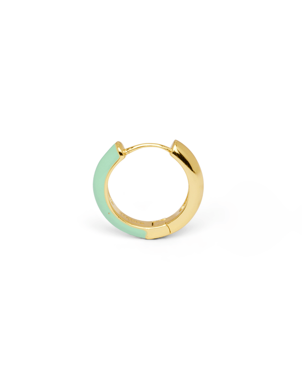 Orecchino HOOP DUAL - Mint