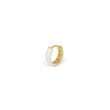 Orecchino HOOP DUAL - White