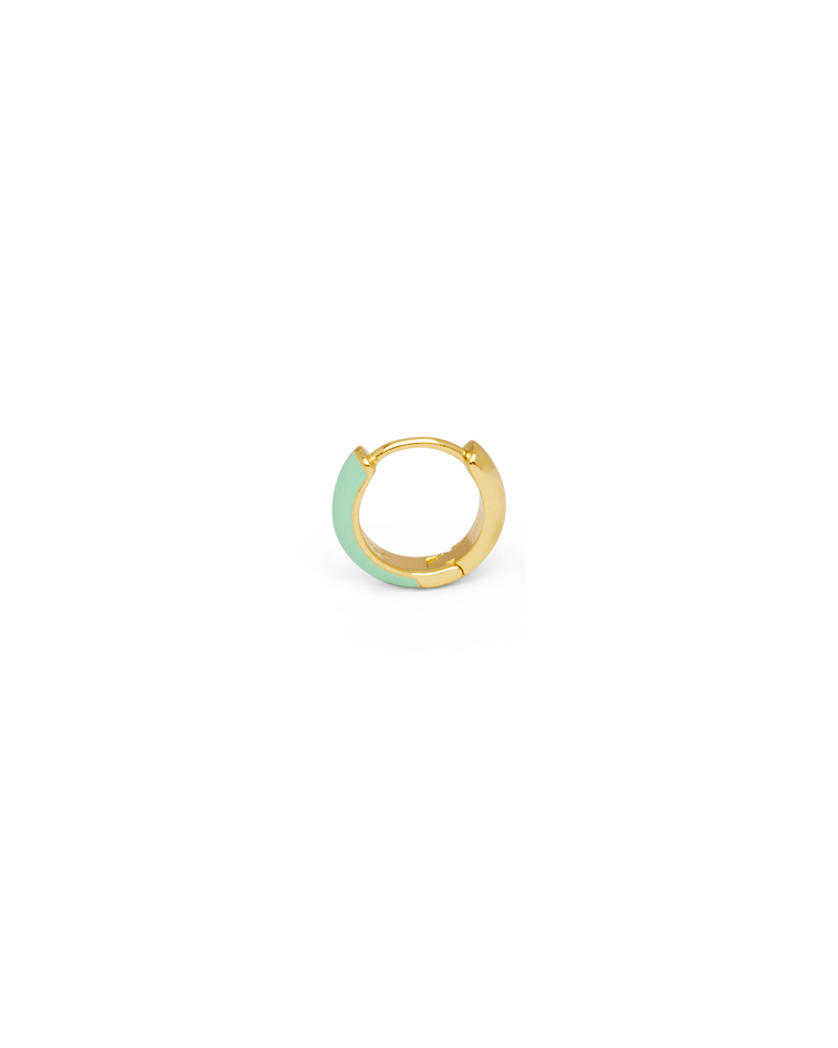 Orecchino HOOP DUAL - Mint - MOOPSHO-DL-002-S