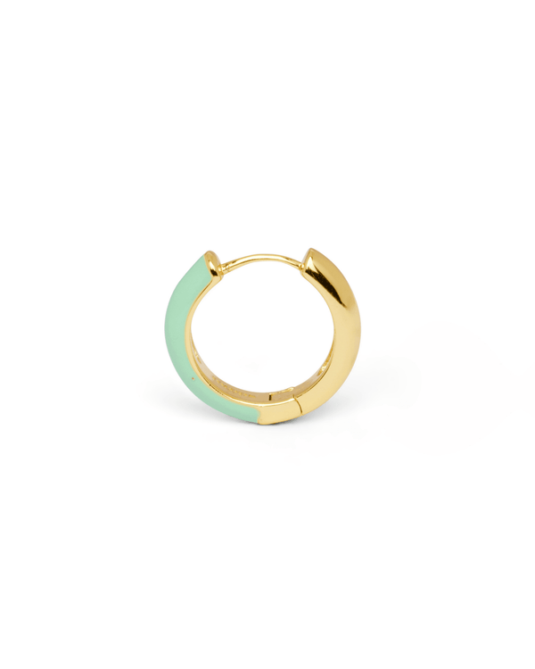 Orecchino HOOP DUAL - Mint