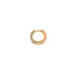 Orecchino HOOP GEMS - Apricot - MOOPSHO-GM-005-S