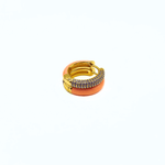 Orecchino HOOP GEMS - Apricot - MOOPSGEMS - APRmed