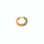 Orecchino HOOP GEMS - Apricot - MOOPSGEMS - APRmed