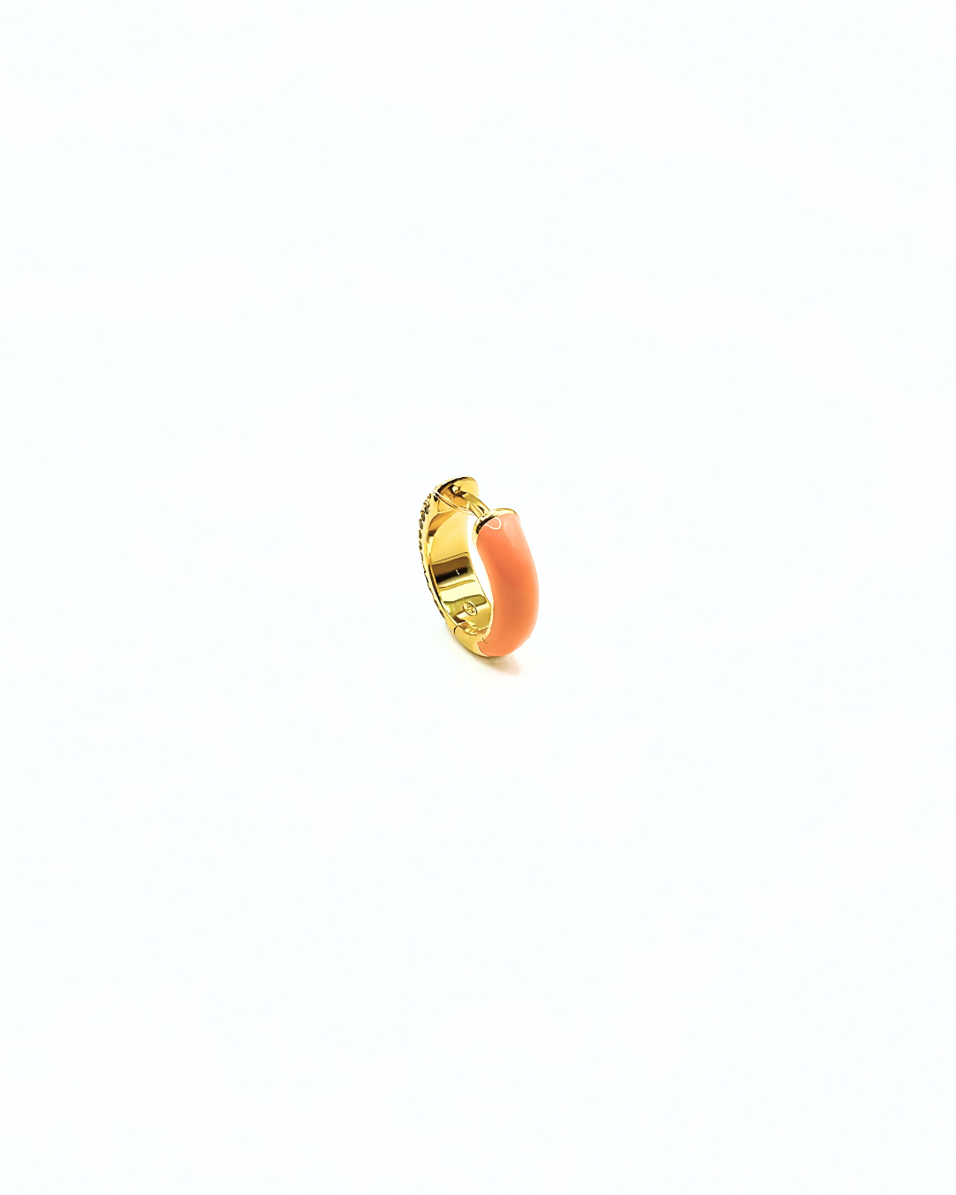 Orecchino HOOP GEMS - Apricot - MOOPSGEMS - APRmini