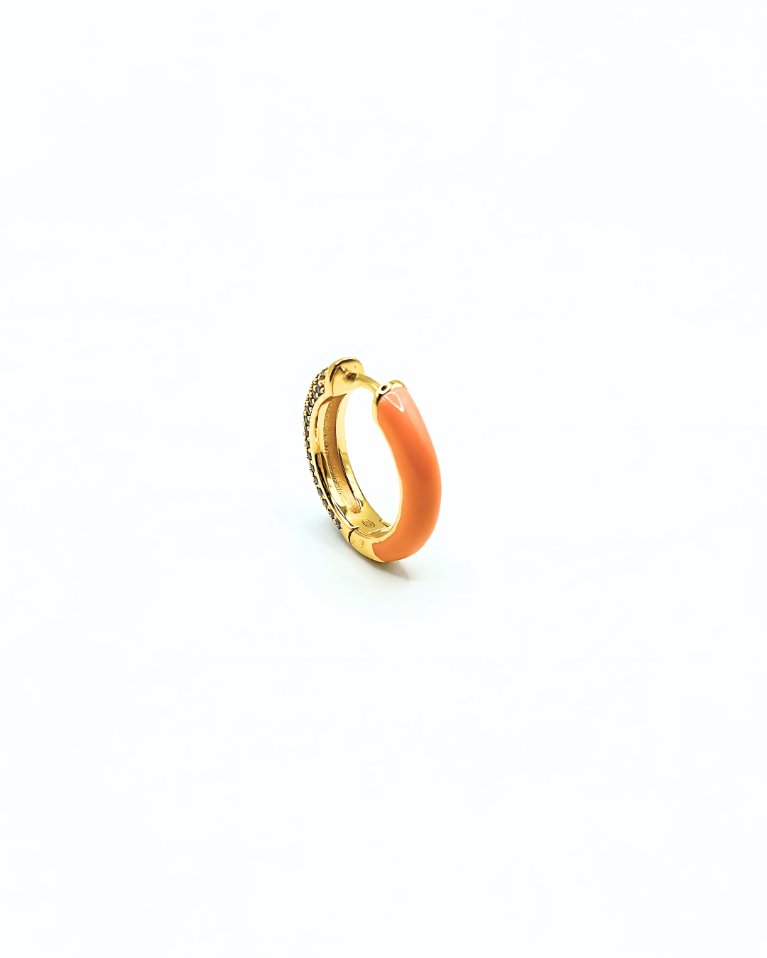 Orecchino HOOP GEMS - Apricot - MOOPSGEMS - APRmed