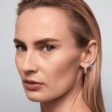 Orecchino HOOP GEMS - Aqua