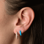 Orecchino HOOP GEMS - Aqua - MOOPSGEMS - AQUAmini